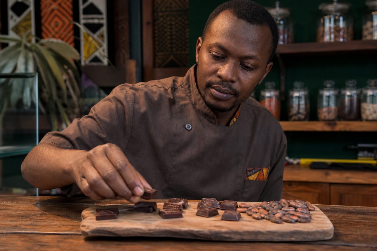 Dégustation de chocolat et fèves de cacao à Nairobi